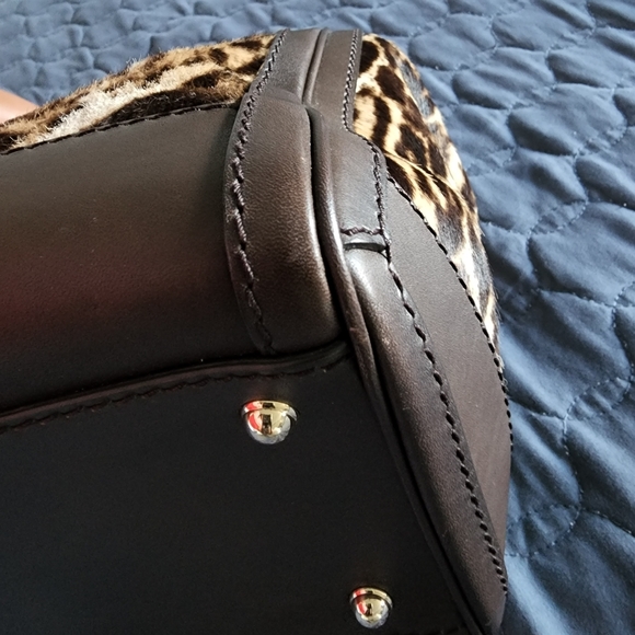 Gucci Boston heritage medium bag,Pony hair ,Leopard print leather condition 8/10 - Picture 3 of 14